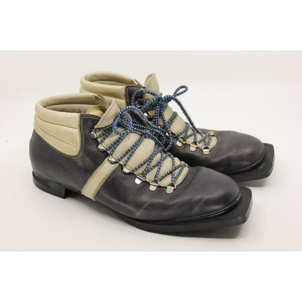 Fabiano Leather Shoes SZ 10.5 Brown/Purple